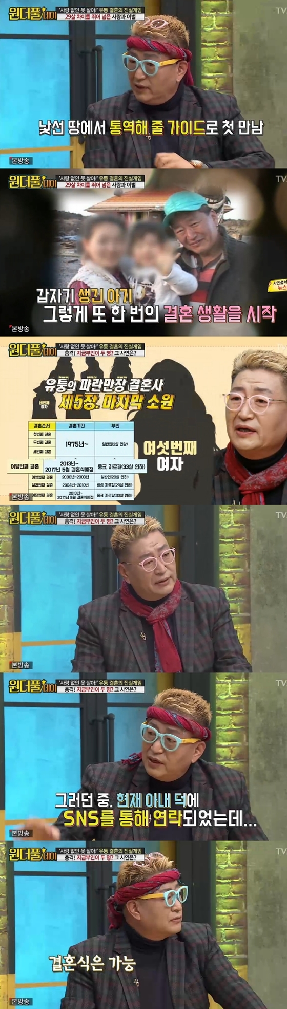 /사진=TV조선 '원더풀데이' 방송화면 캡처