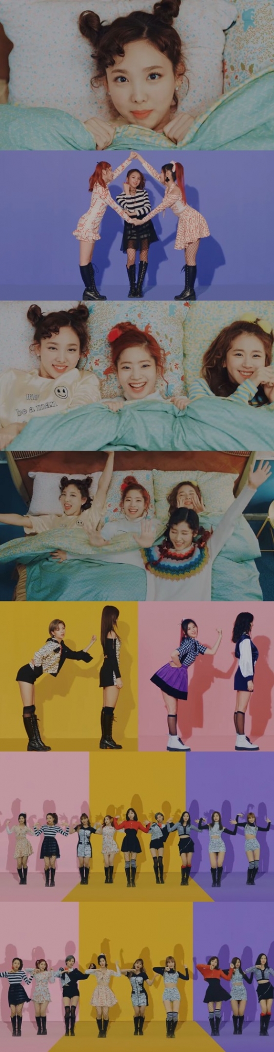 트와이스 '낙낙'(Knock Knock) 뮤직비디오 화면캡처