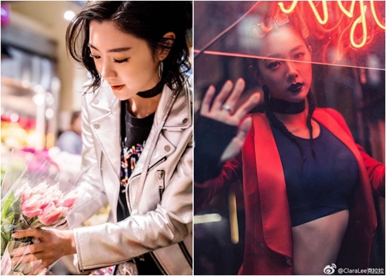 사진=클라라 인스타그램, 웨이보 