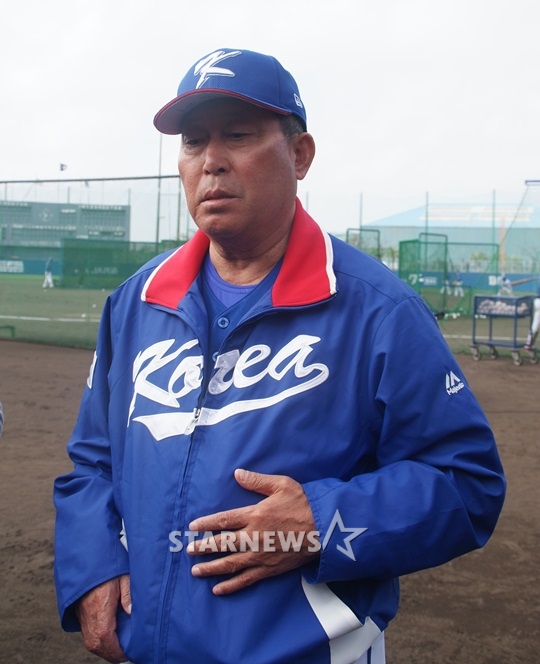 WBC 대표팀 김인식 감독. /사진=김동영 기자<br /><br />
<br /><br />
