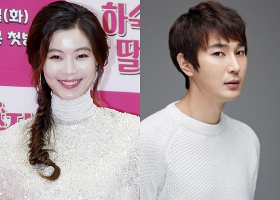 배우 윤소이와 뮤지컬배우 조성윤 