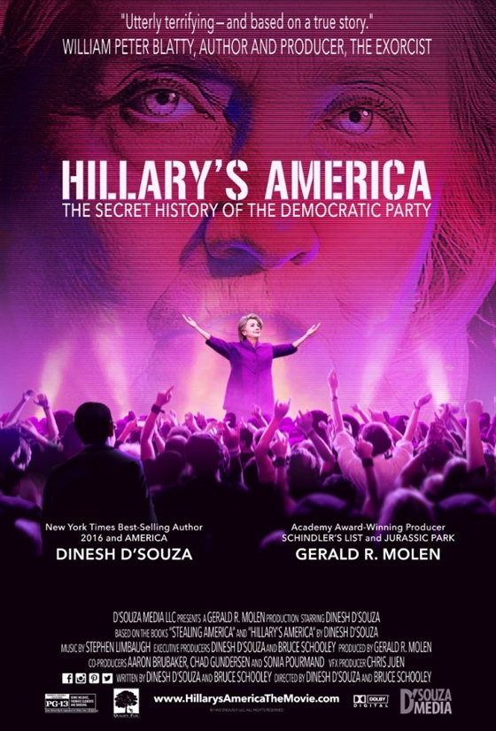 사진=\'힐러리의 미국:민주당 비밀의 역사\' 포스터