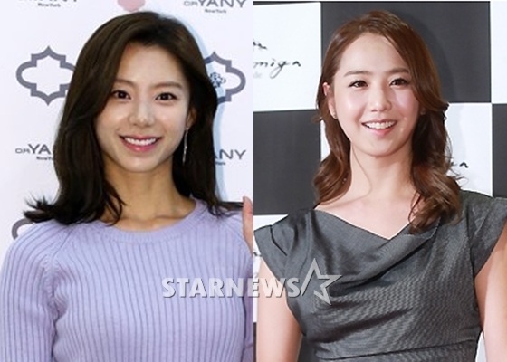 박수진, 이지애 /사진=스타뉴스