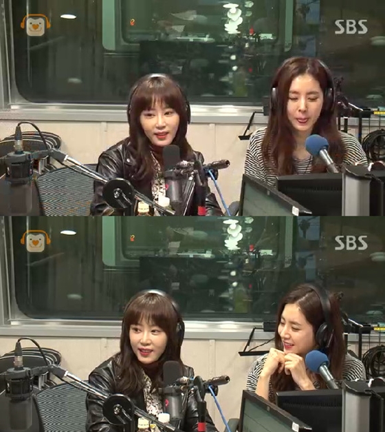 강예원과 한채아/사진=SBS 라디오 프로그램 '송은이, 김숙의 언니네 라디오'의 보이는 라디오 캡처