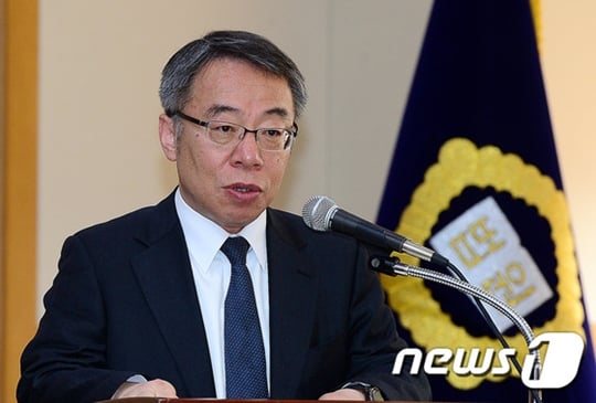 임종헌 법원행정처 차장./사진=뉴스1<br /><br />
<br /><br />
