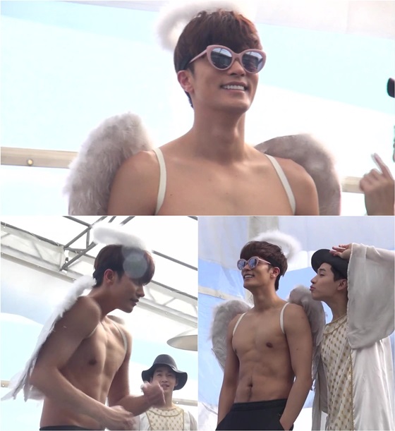 은위' 성훈, 어쩌다 상의 탈의..반누드 천사 변신 - 스타뉴스 은위' 성훈, 어쩌다 상의 탈의..반누드 천사 변신 - 스타뉴스