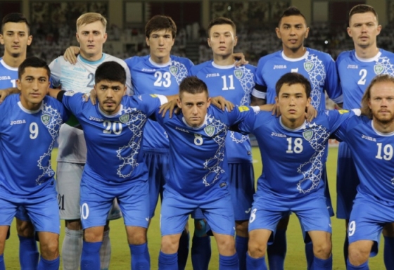 우즈베키스탄 대표팀 /사진=아시아축구연맹(AFC) 캡처