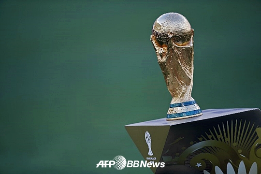 월드컵 트로피. /AFPBBNews=뉴스1