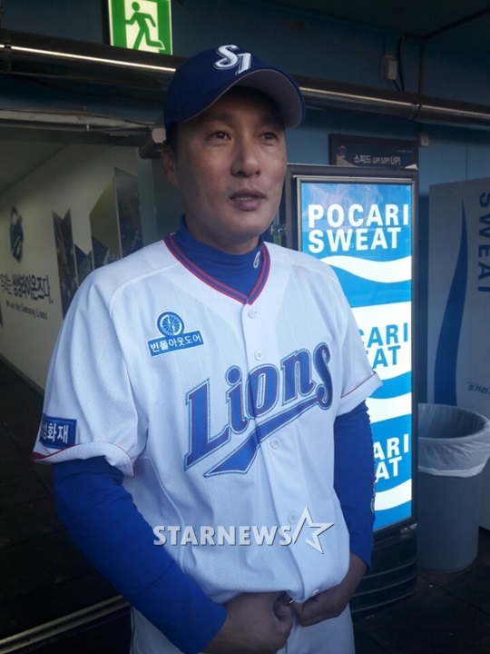 삼성 라이온즈 '국민타자' 이승엽. /사진=김동영 기자<br /><br />
<br /><br />
