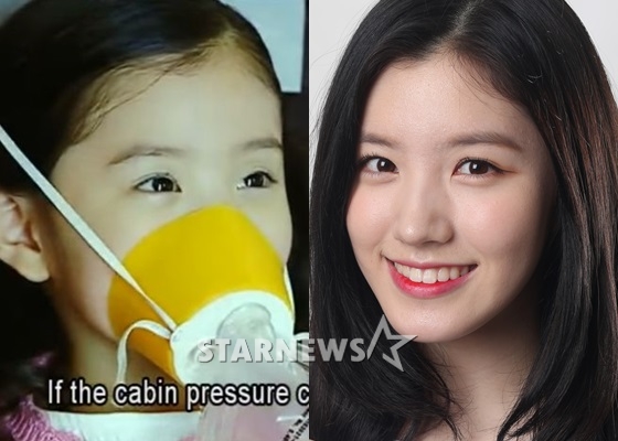 /사진=K항공 보잉 777-200 안전비디오 화면 캡처 