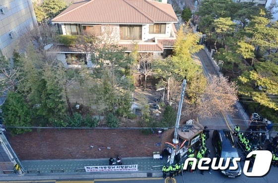 박근혜 전 대통령의 삼성동 사저 /사진=뉴스1