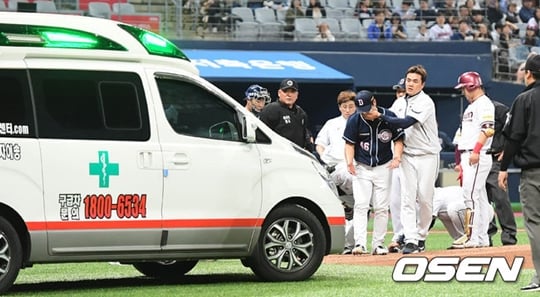 안면부 골절 및 함몰 진단을 받은 김명신은 내달 2일에 서울삼성병원에서 수술을 받을 예정이다. 천만다행으로 김명신의 눈과 턱, 시력에는 이상이 없다고 한다. 김민성은 "제 트라우마는 걱정 안 하셔도 될 것 같다. 부디 김명신 선수만 빨리 돌아올 수 있게 응원해주길 바란다"고 전했다.