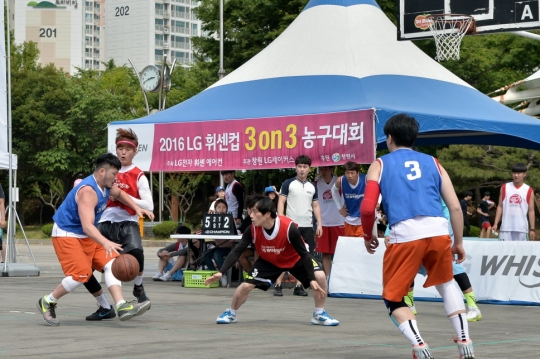 창원 LG가 3on3 농구 대회를 개최한다. /사진=창원 LG