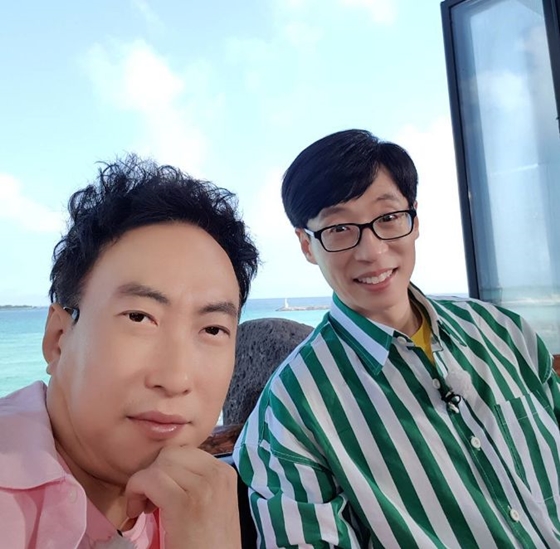 개그맨 박명수, 유재석(왼쪽부터)/사진=박명수 인스타그램