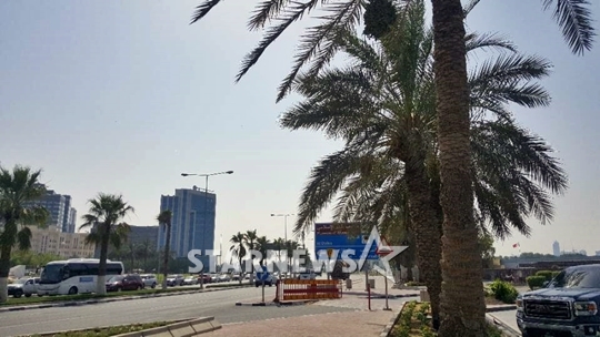 카타르 도하 도심 모습.