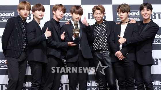 방탄소년단 /사진=이기범 기자