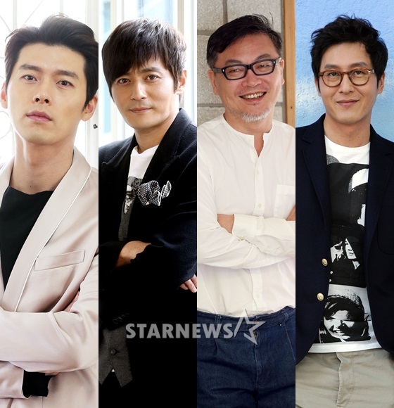 현빈,장동건,김의성,김주혁/사진=머니투데이 스타뉴스