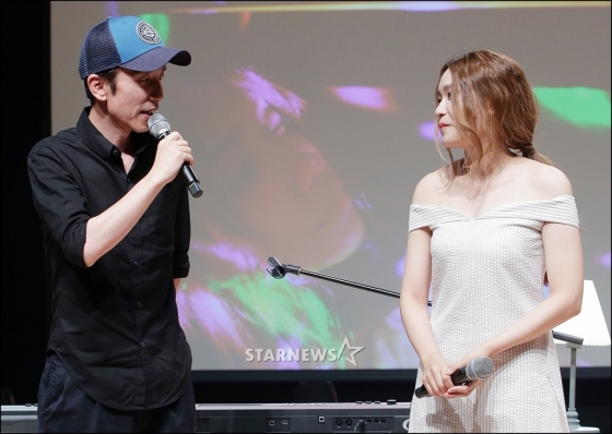 유희열(왼쪽)과 이진아 / 사진=김창현 기자