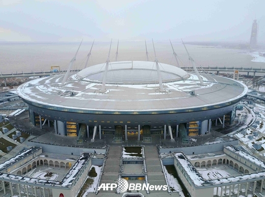 상트페테르부르크 스타디움의 모습 /AFPBBNews=뉴스1