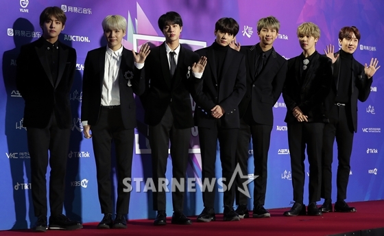 방탄소년단/사진=김창현 기자