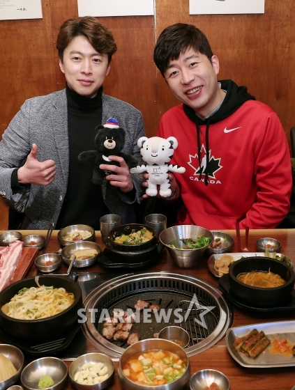 김나진 허일후 아나운서 / 사진=김창현 기자