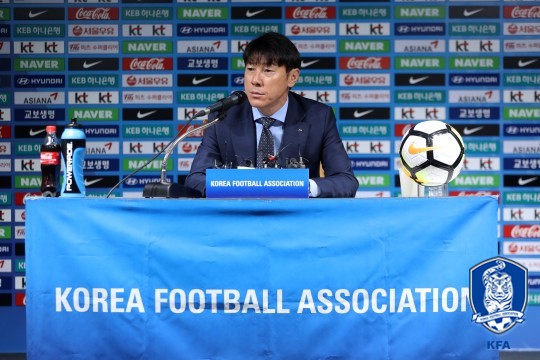 신태용 감독 /사진=대한축구협회 제공