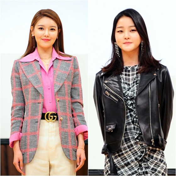 '스타일팔로우' 초대 MC를 맡았던 소녀시대 수영(왼쪽)과 모델 강승현 /사진제공=SBS 