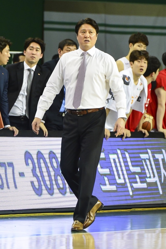 서울 SK 문경은 감독. /사진=KBL 제공