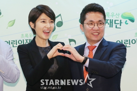 (왼쪽부터) 방송인 김경란, 국회의원 김상민 /사진=스타뉴스