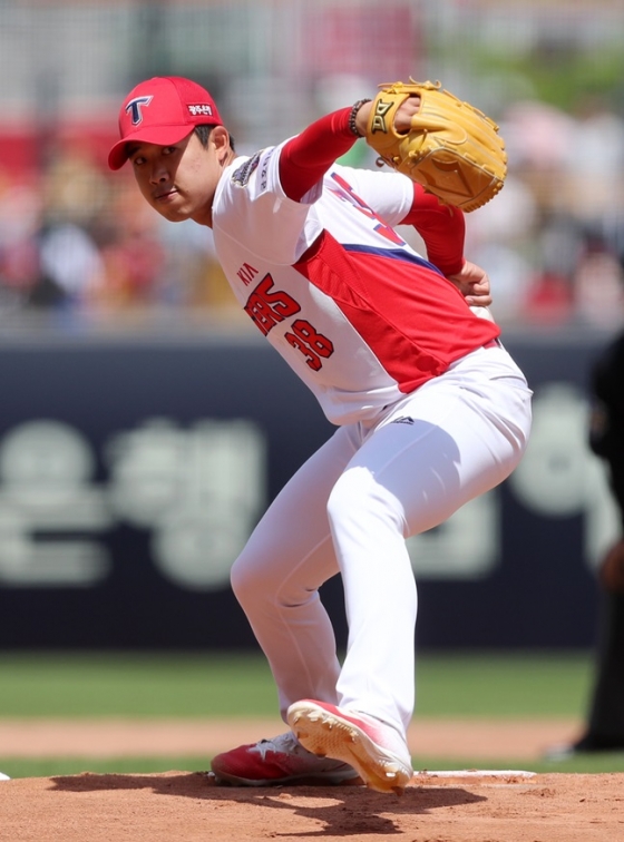 KIA 타이거즈 우완 사이드암 임기영. /사진=KIA 타이거즈 제공<br /><br />
<br /><br />
