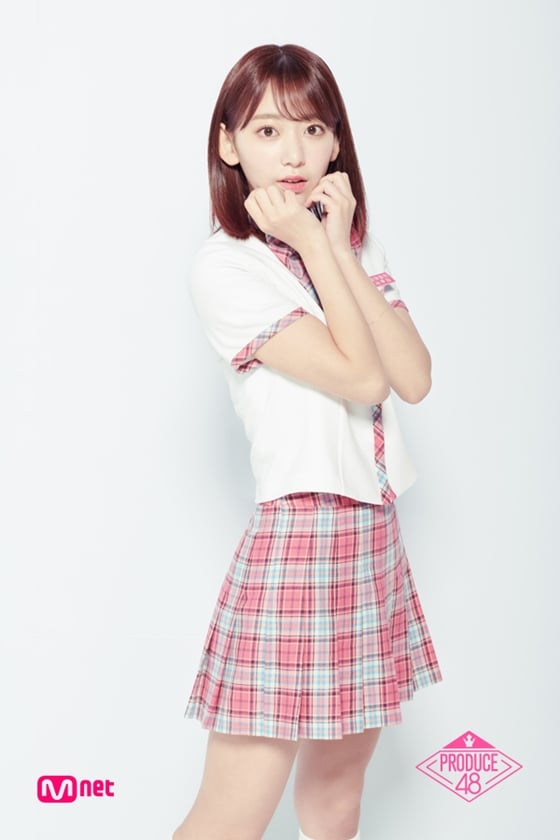 HKT48 미야와키 사쿠라/사진=엠넷 '프로듀스 48' 홈페이지 캡처