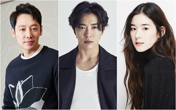 '손 the guest'에 출연하는 김동욱 김재욱 정은채 / 사진=키이스트, 매니지먼트숲 등