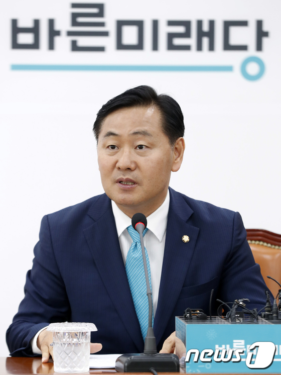 바른미래당 새 원내대표로 당선된 김관영 의원/사진=뉴스1