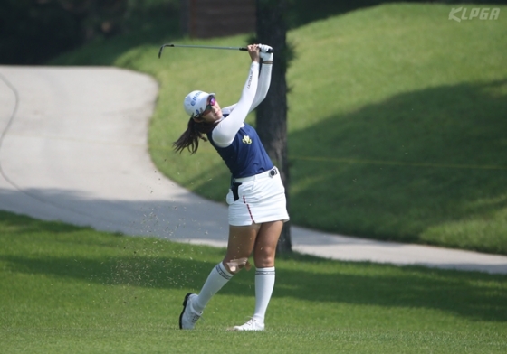 배선우./사진=KLPGA<br /><br />
<br /><br />
