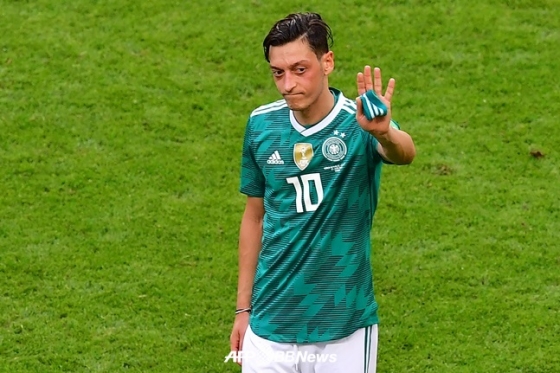 독일 대표팀 은퇴를 선언한 메수트 외질. /AFPBBNews=뉴스1