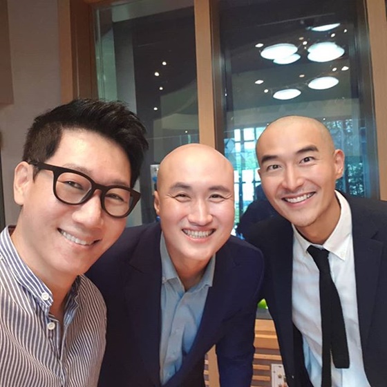 개그맨 지석진, 윤성호, 김인석(왼쪽부터) /사진=지석진 인스타그램