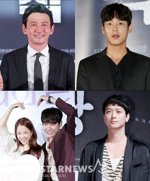 (왼쪽 위부터 시계방향으로) 황정민, 곽시양, 강동원, 박보영 김영광 / 사진=스타뉴스