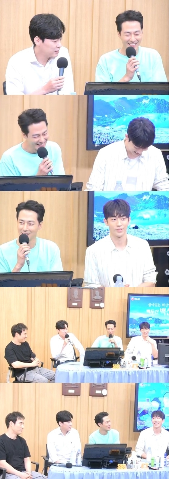 '두시탈출 컬투쇼'에 영화 '안시성'의 조인성, 남주혁, 배성우, 박병은이 출연했다. / 사진='두시탈출 컬투쇼' 보는 라디오 화면 캡처
