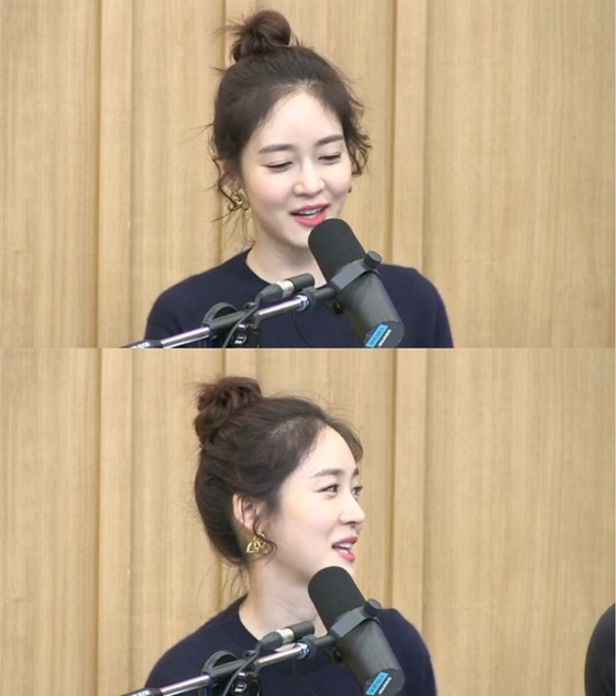 배우 성유리(왼쪽), 개그맨 김태균 /사진=SBS 라디오 파워FM '두시탈출 컬투쇼' 보는 라디오 방송화면 캡처