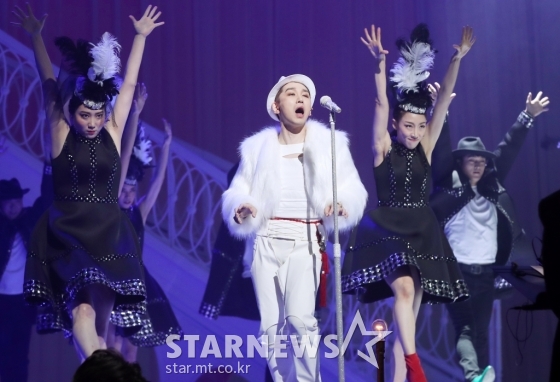 뮤지컬 '광화문연가'의 월하 역 김호영 / 사진=김휘선 기자