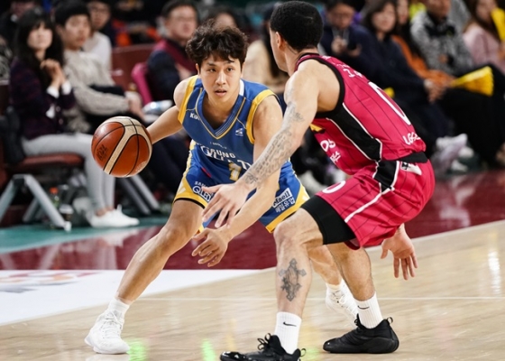 서울 삼성 가드 김태술. /사진=KBL 제공<br /><br />
<br /><br />

