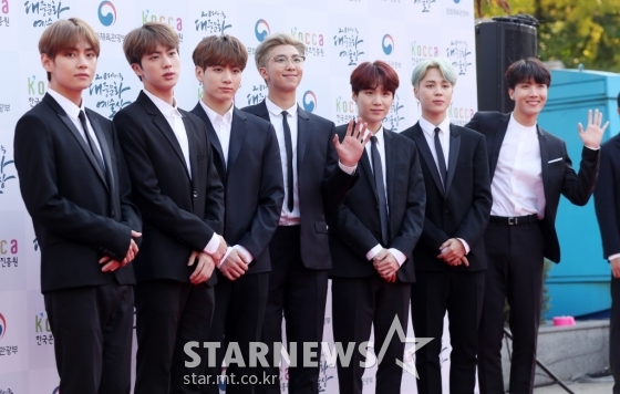 아이돌그룹 방탄소년단 /사진=김휘선 기자