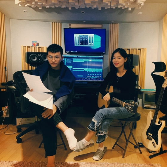 작곡가 제피와 가수 루리/시잔제공=SFRM
