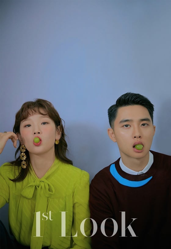 배우 박소담(왼쪽), 그룹 엑소 멤버 겸 배우 도경수 /사진제공=퍼스트룩