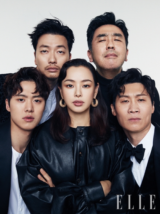 '극한직업' 출연 배우 화보/사진제공=엘르