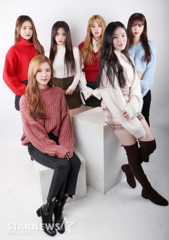 (왼쪽부터) 걸그룹 (여자)아이들 멤버 민니, 미연, 소연, 우기, 슈화, 수진 /사진=김휘선 기자 