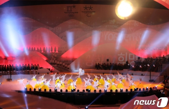 평창 올림픽 1주년을 기념하는 대축제가 강릉에서 열렸다. /사진=뉴스1