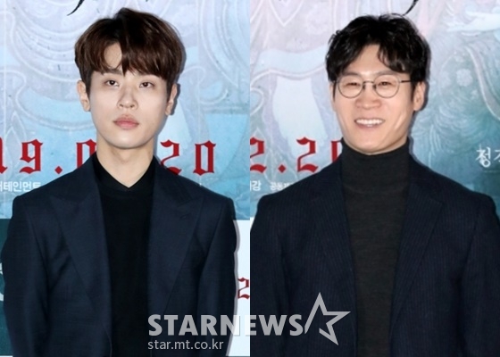 배우 박정민(왼쪽), 진선규 /사진=이기범 기자