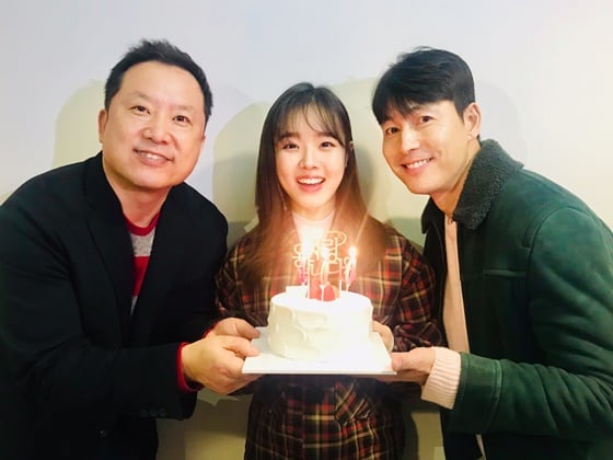 영화 '증인'의 이한 감독, 배우 김향기, 정우성(왼쪽부터) /사진제공=롯데엔터테인먼트