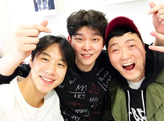 (왼쪽부터)심희섭, 윤균상, 이준혁 /사진=이준혁 인스타그램